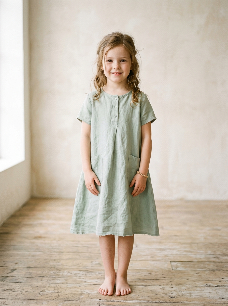 Linen Play Dress